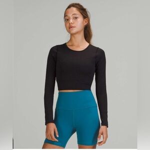 Lululemon Women’s Ebb to street long sleeve crop